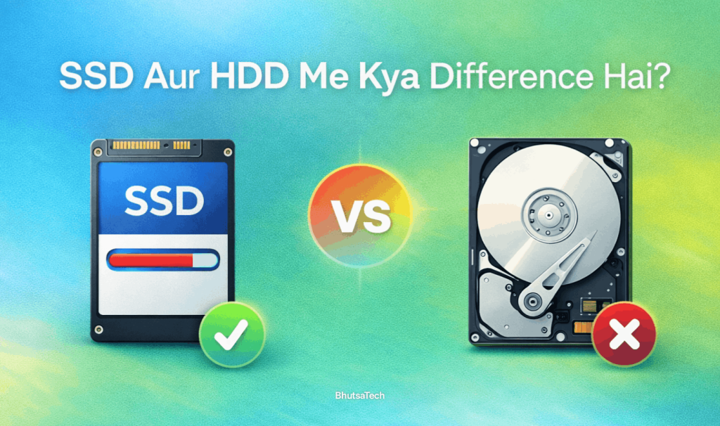 SSD Aur HDD Me Kya Difference Hai? Simple Guide 2026