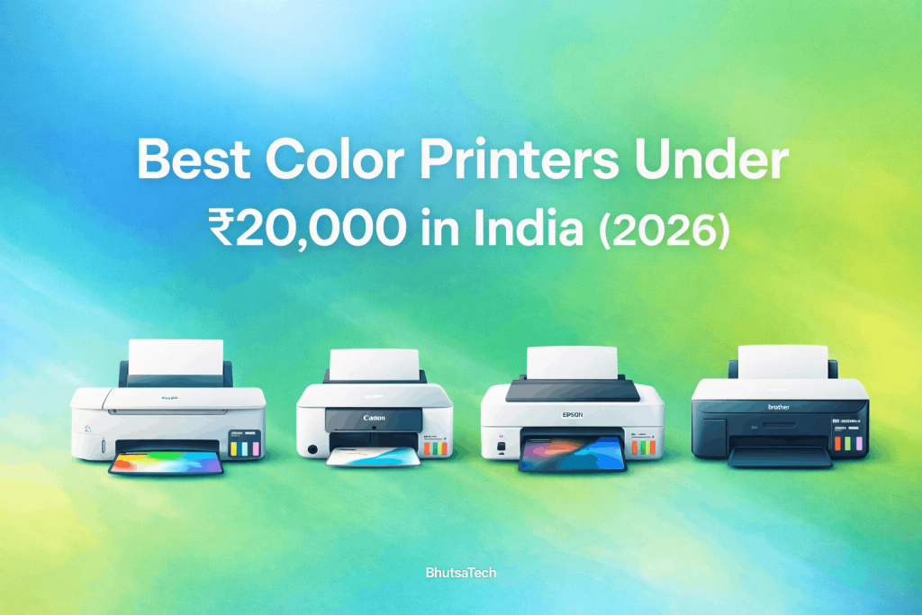 Best color printer under 20000 in India 2026