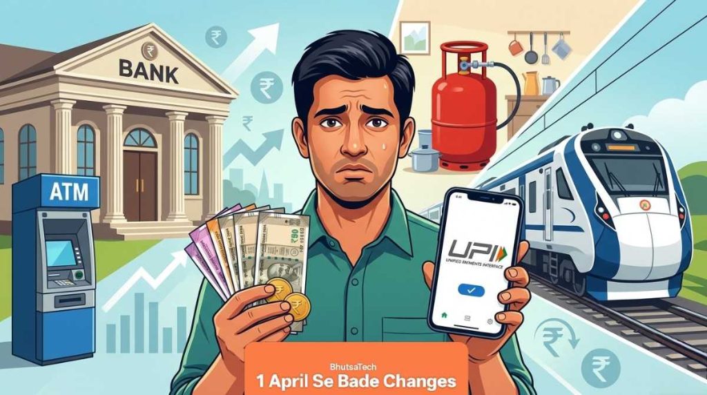 1 April 2026 se badle bade rules: Cash, UPI, Railway aur LPG me naye badlav